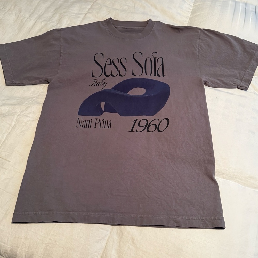 Sess Soia Men’s T-Shirt size L, Gray